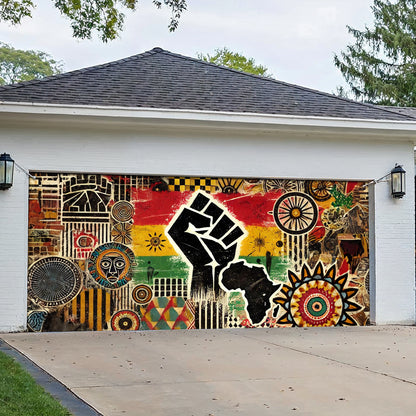 Shineful Garage Door Banner Decoration The Raised Legacy
