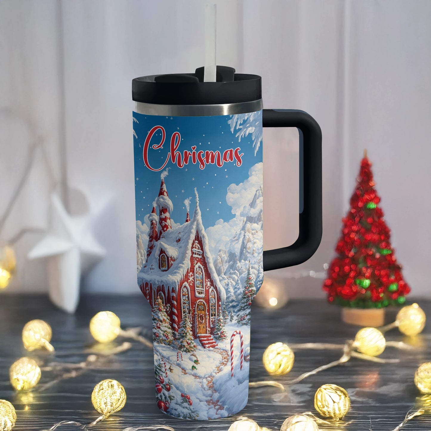 Shineful Tumbler Christmas Gingerbread Wonderland