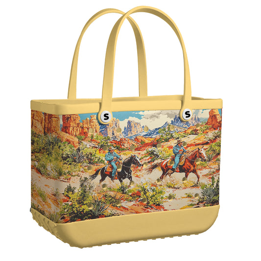 Shineful Beach Bag Canyon Trails Cowboy