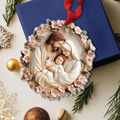 Shineful 2D Acrylic Ornament - God Family Divine Embrace