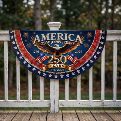 Shineful Decorative Fan Flag Grand Eagle Celebration – America 250th Anniversary