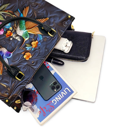 Shineful Leather Bag Hummingbird Dream