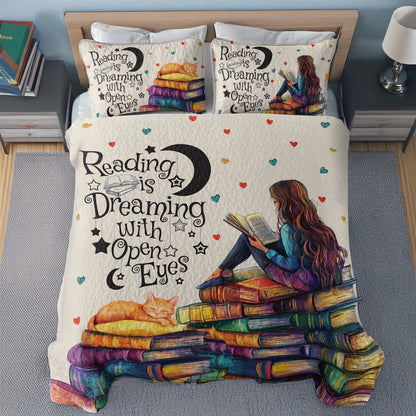 Shineful All Season Quilt 3-Piece Set Dreamer's Haven