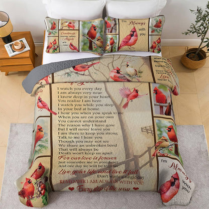 Shineful All Season Quilt 3-Piece Set Never Left You