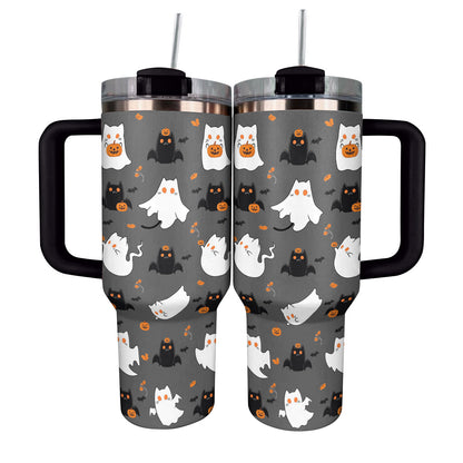 Shineful Tumbler Halloween Cute Cat