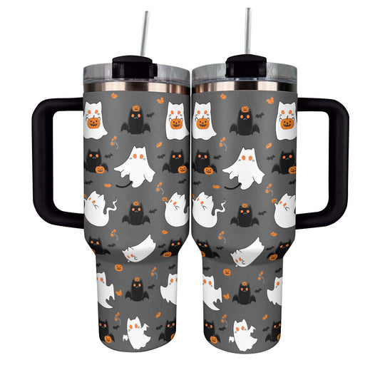 Shineful Tumbler Halloween Cute Cat