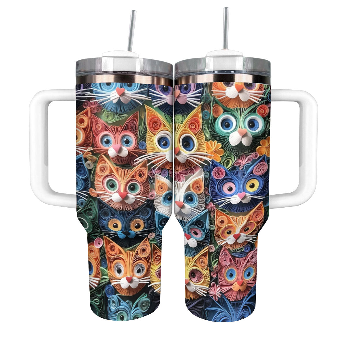 Shineful Glossy Tumbler Kitty Krew