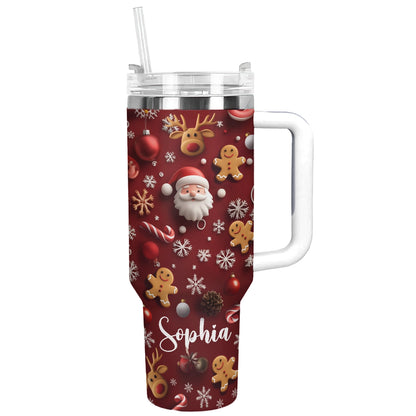 Shineful Glossy Tumbler Personalized Festive Spirit