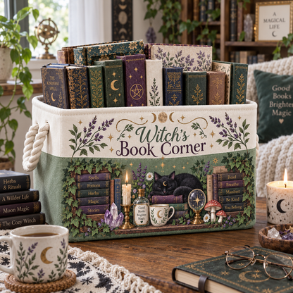 Shineful Books & Magic Storage Basket