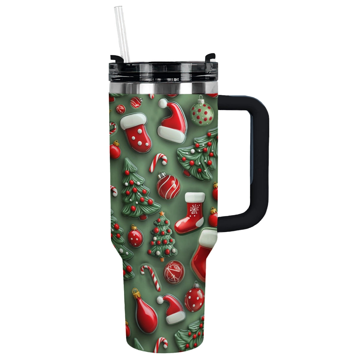 Shineful Glossy Tumbler Christmas Holiday Sips & Cheer