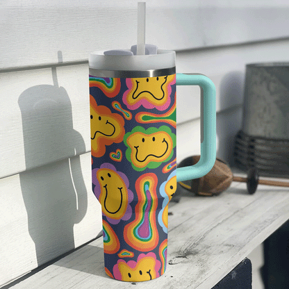 Shineful Tumbler Smiley Daisy