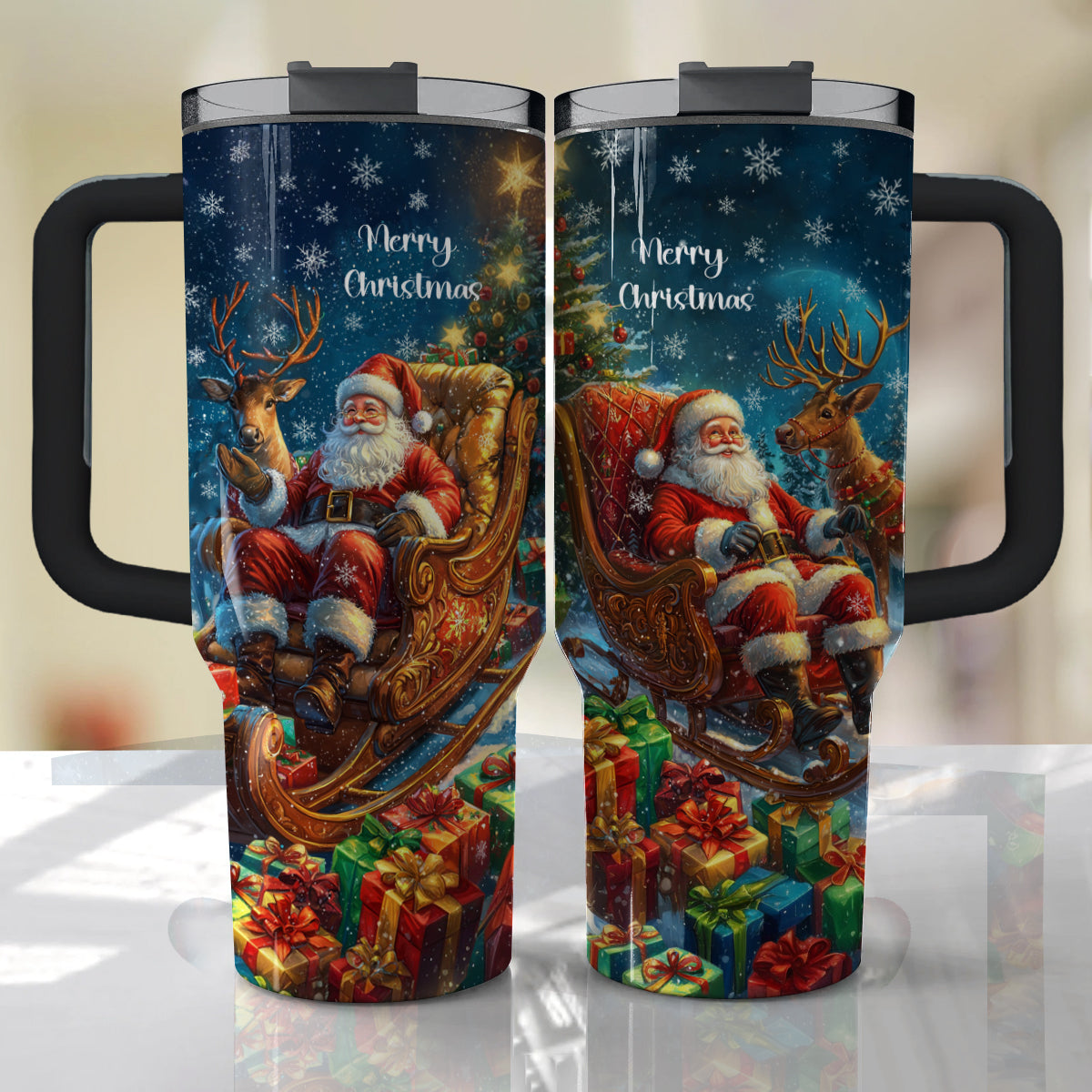 Shineful Tumbler Magic Santa's Sleigh