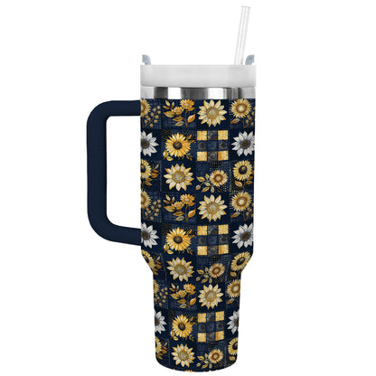 Shineful Tumbler Inelegance Sunflowers