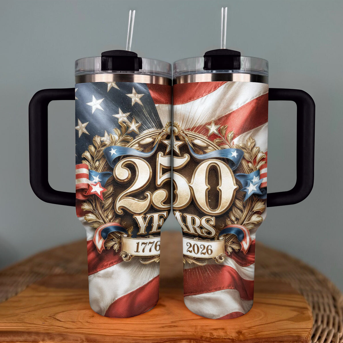 Shineful Tumbler Patriotic 250 Years Freedom