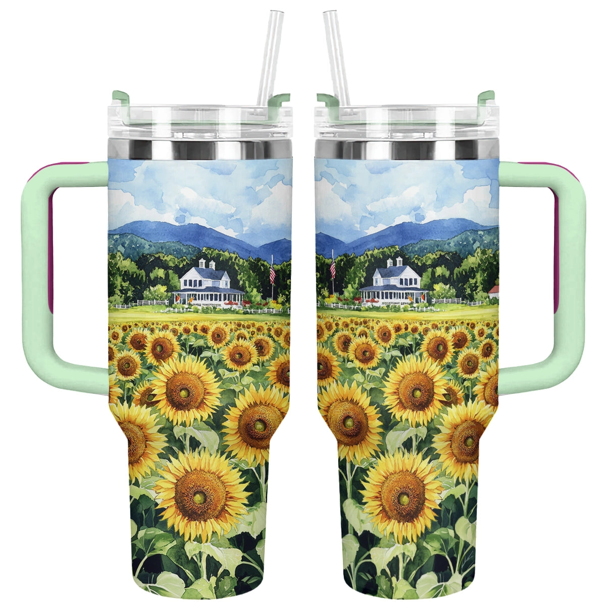 Shineful Tumbler Sunflower Farmhouse Glory