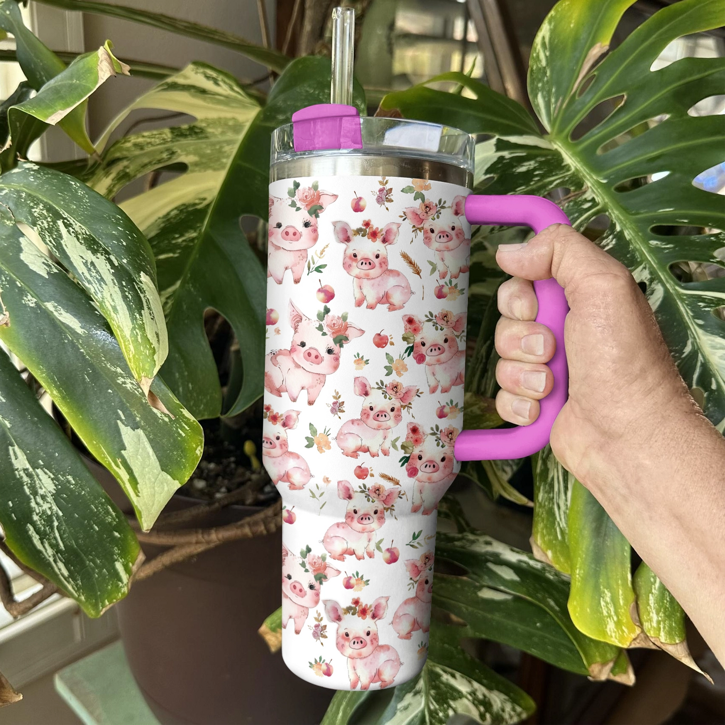 Shineful Tumbler Apple Piglet