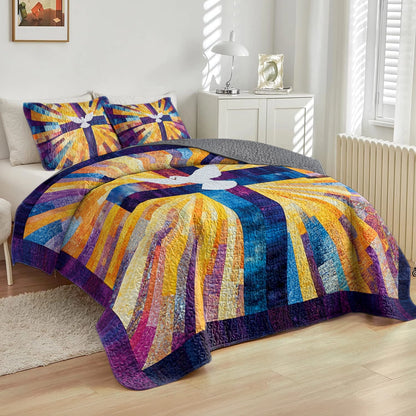 Shineful All Season Quilt 3-Piece Set - Grace of God