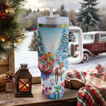 Shineful Tumbler Reindeer’s Ride