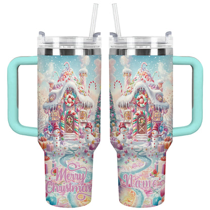 Shineful Tumbler Gingerbread House Christmas