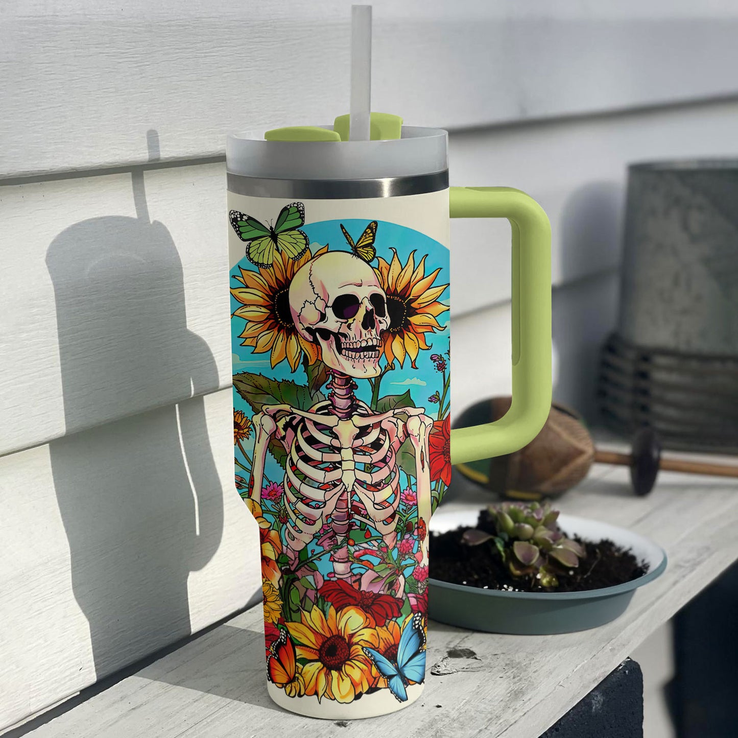 Shineful Tumbler Eternal Bloom Skeleton