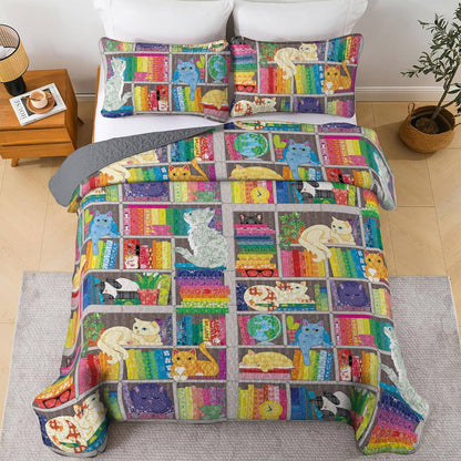 Shineful All Season Quilt 3-Piece Set Whiskered Wonder