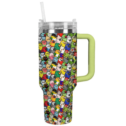 Parrot 40 Oz Shineful™ Tumbler Colorful Lk8 Green 40Oz