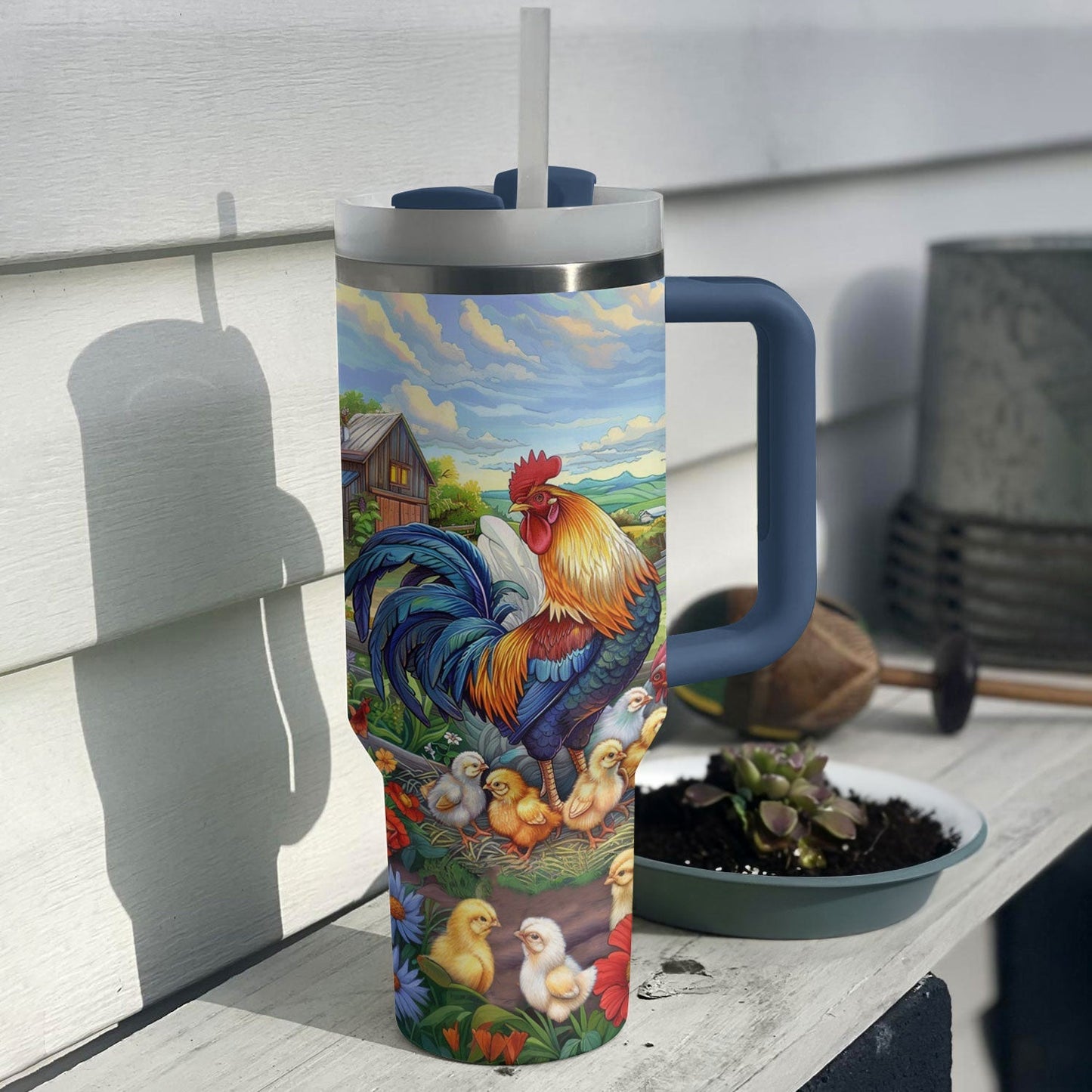 Shineful Tumbler Chicken Fam Ver2