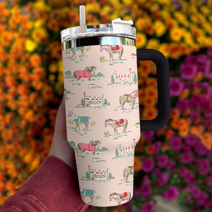 Shineful Tumbler Horse Racing