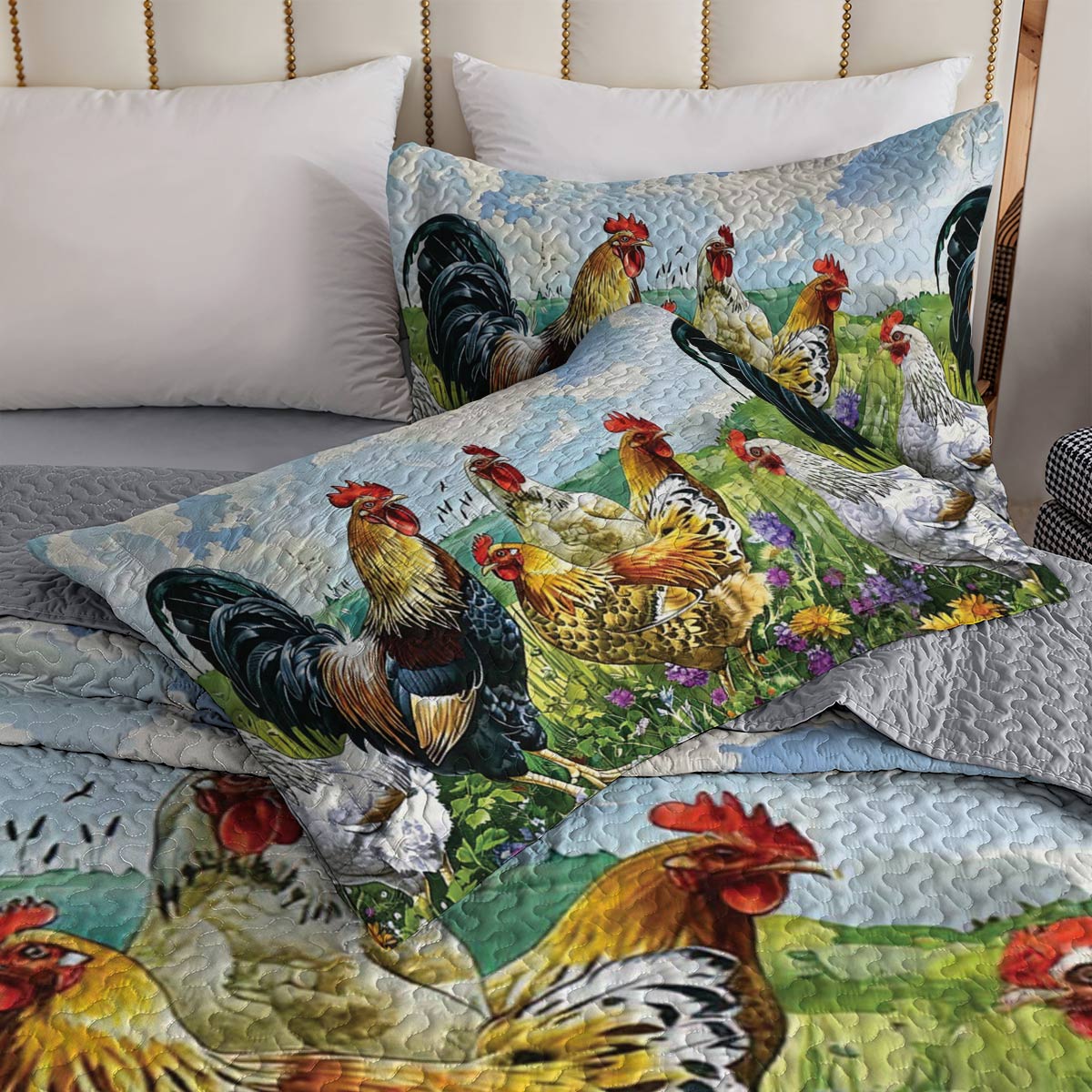 Shineful All Season Quilt 3-Piece Set Barnyard Dreams
