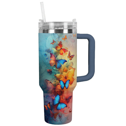 Shineful Tumbler Colorful Butterflies Ver2