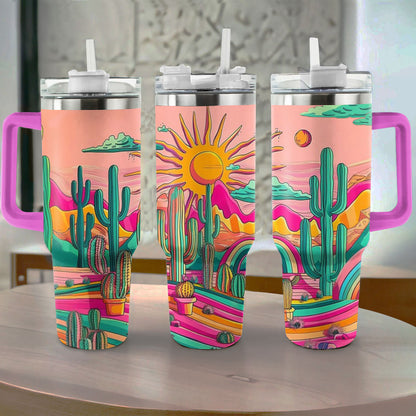 Shineful Tumbler Colorful Desert