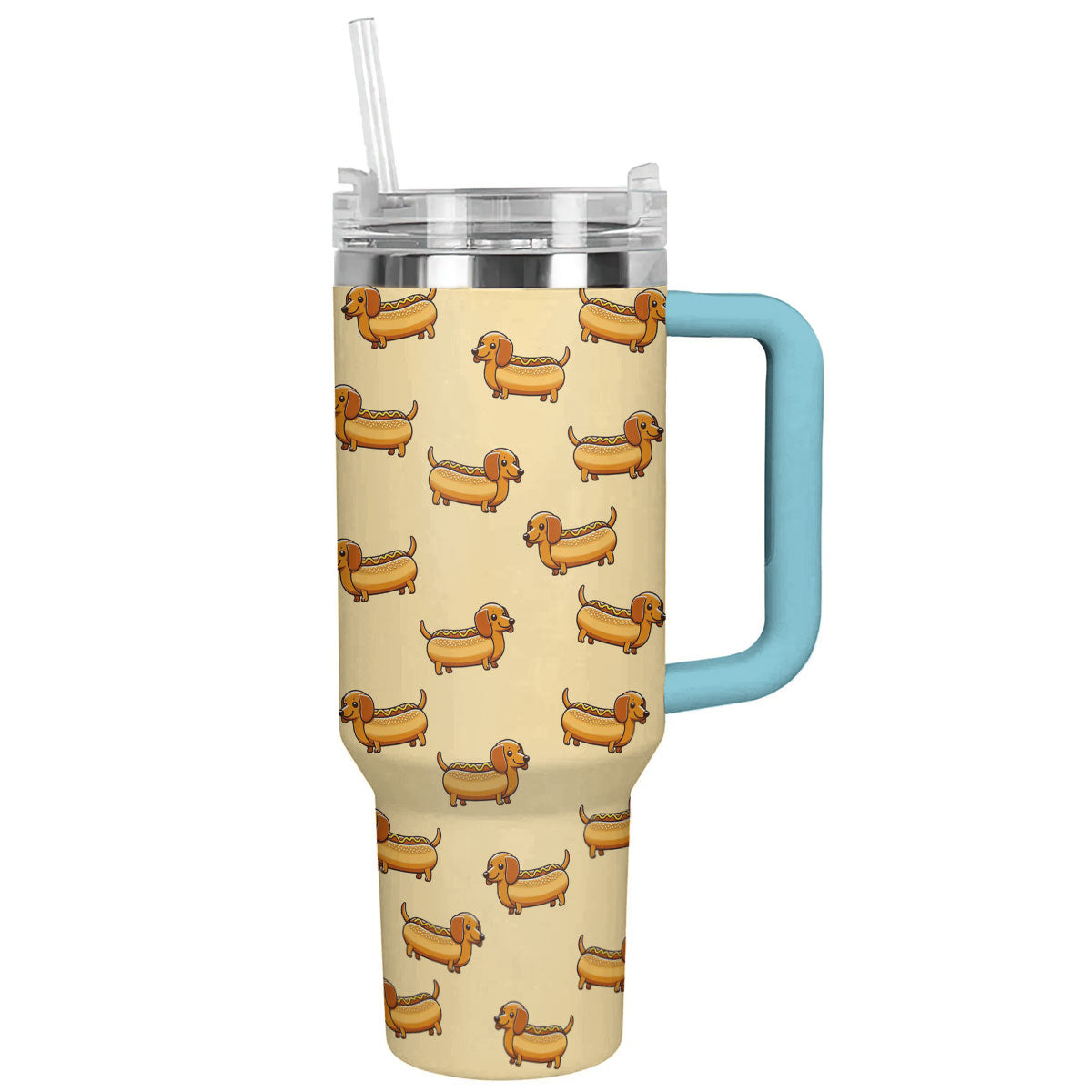 Dog 40 Oz Shineful™ Tumbler Sausage Dachshunds Lk8 40Oz