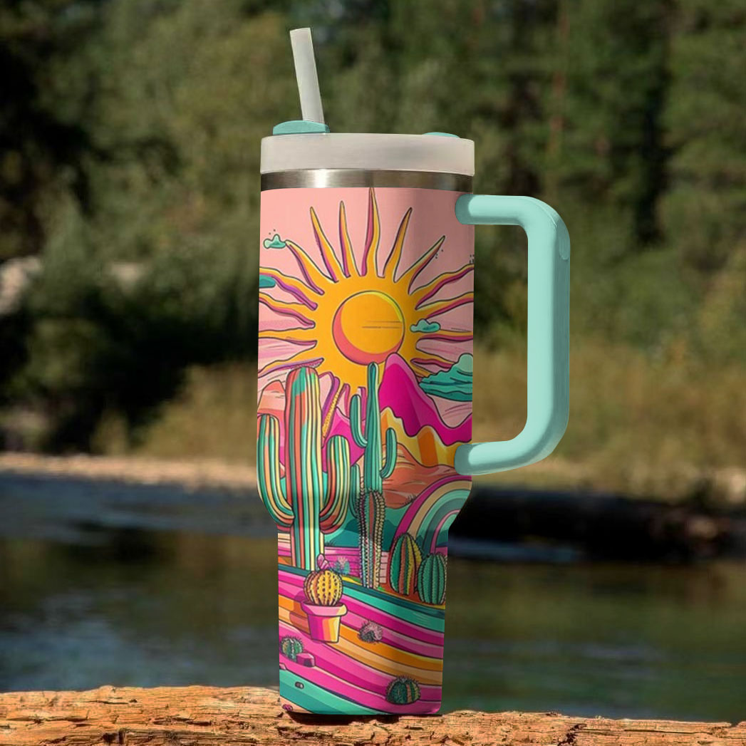 Shineful Tumbler Colorful Desert