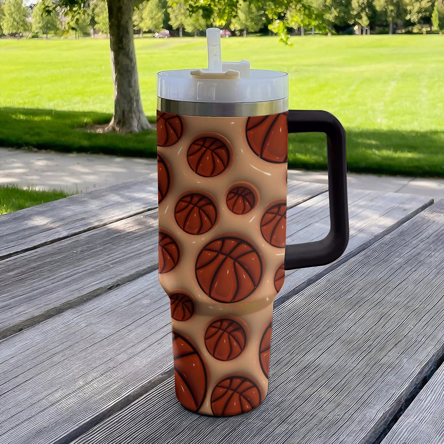 Shineful Tumbler Puffy Basketball
