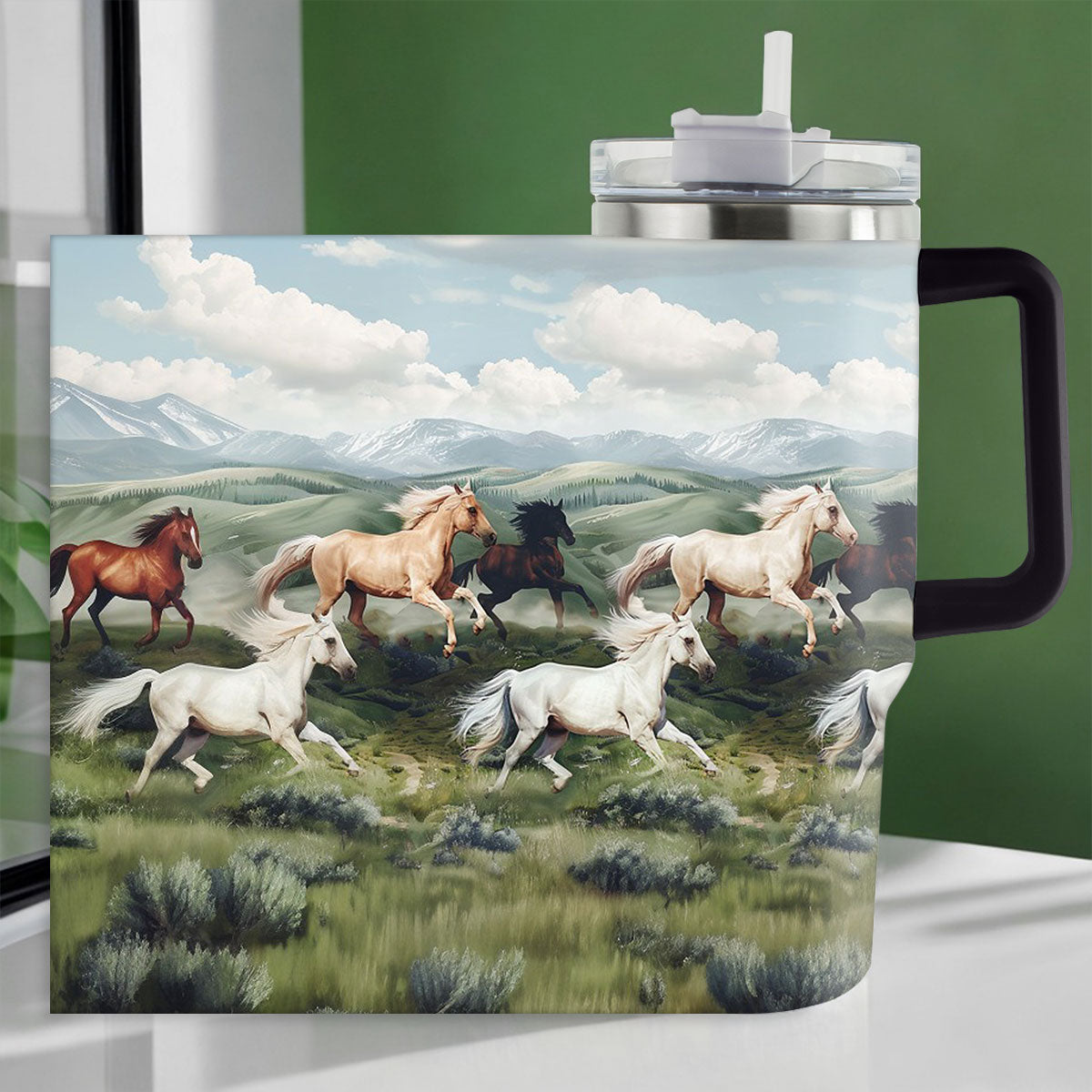 Shineful Tumbler Free Horses