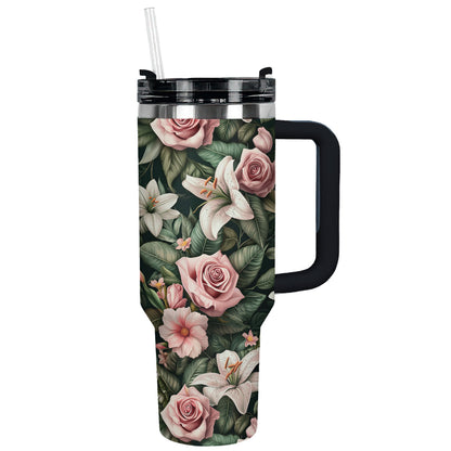 Shineful Tumbler Floral Meditation