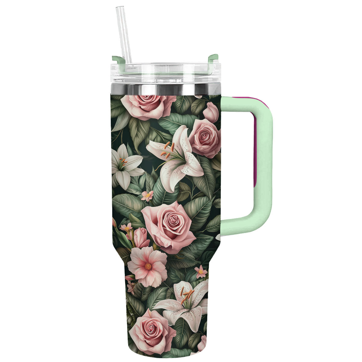 Shineful Tumbler Floral Meditation