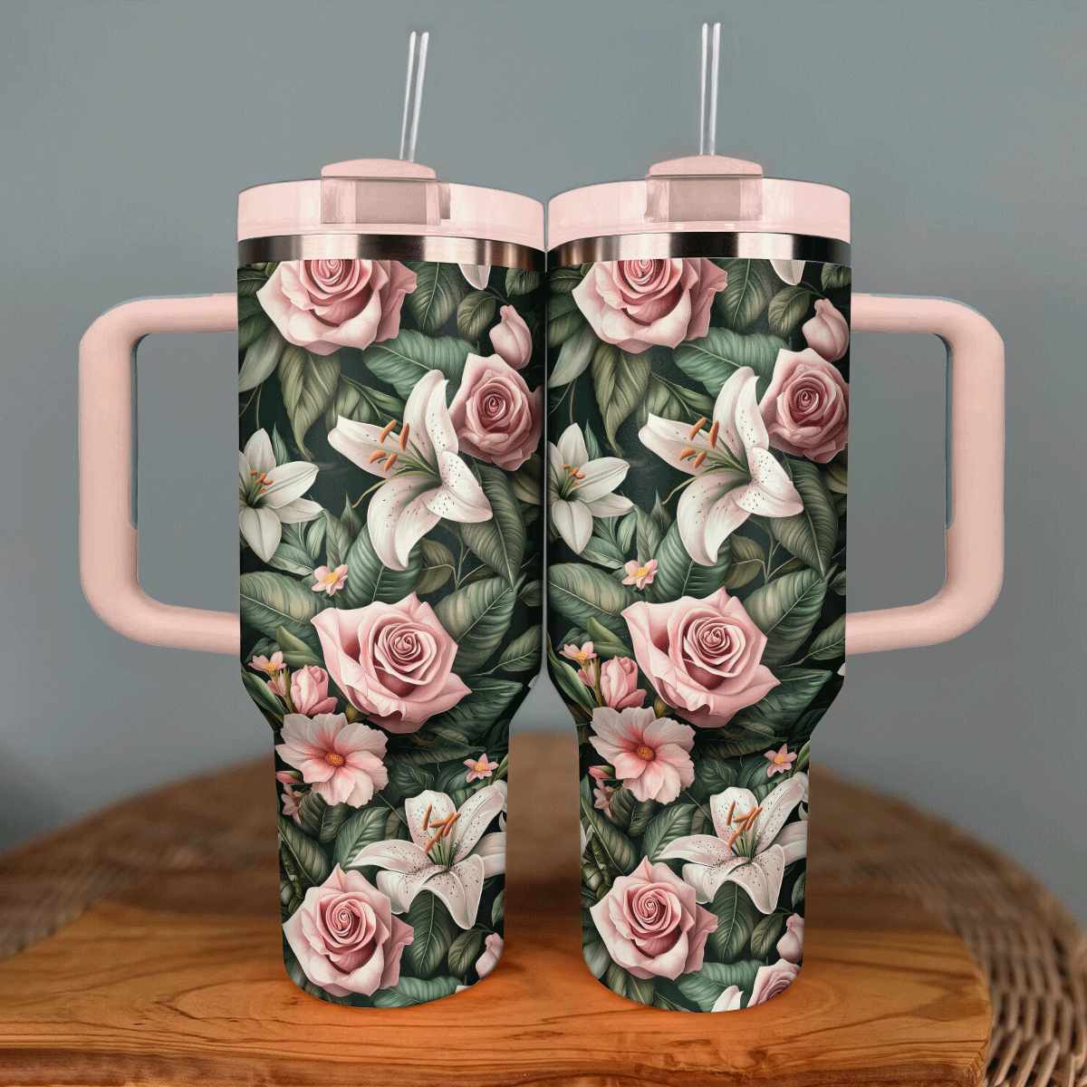 Shineful Tumbler Floral Meditation
