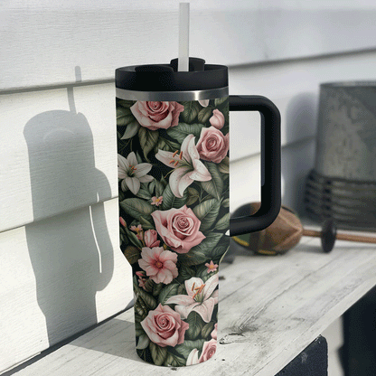 Shineful Tumbler Floral Meditation