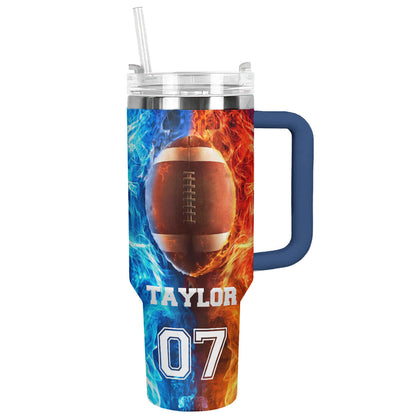 Shineful Tumbler Personalized Touchdown Games