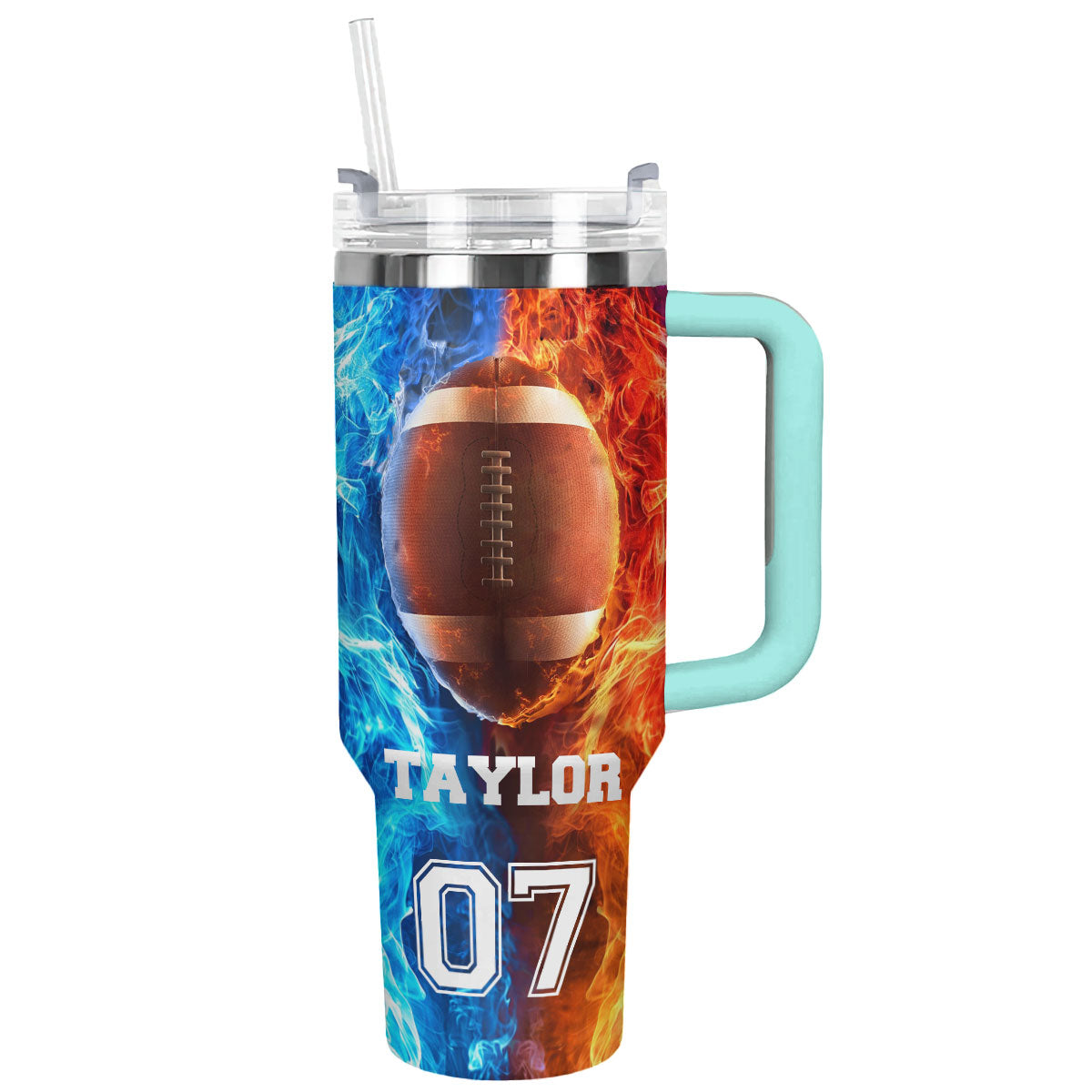 Shineful Tumbler Personalized Touchdown Games