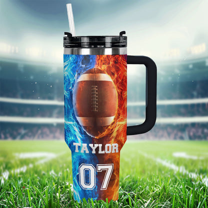 Shineful Tumbler Personalized Touchdown Games