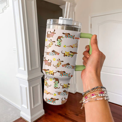 Shineful Tumbler Fruity Dachshunds Delight