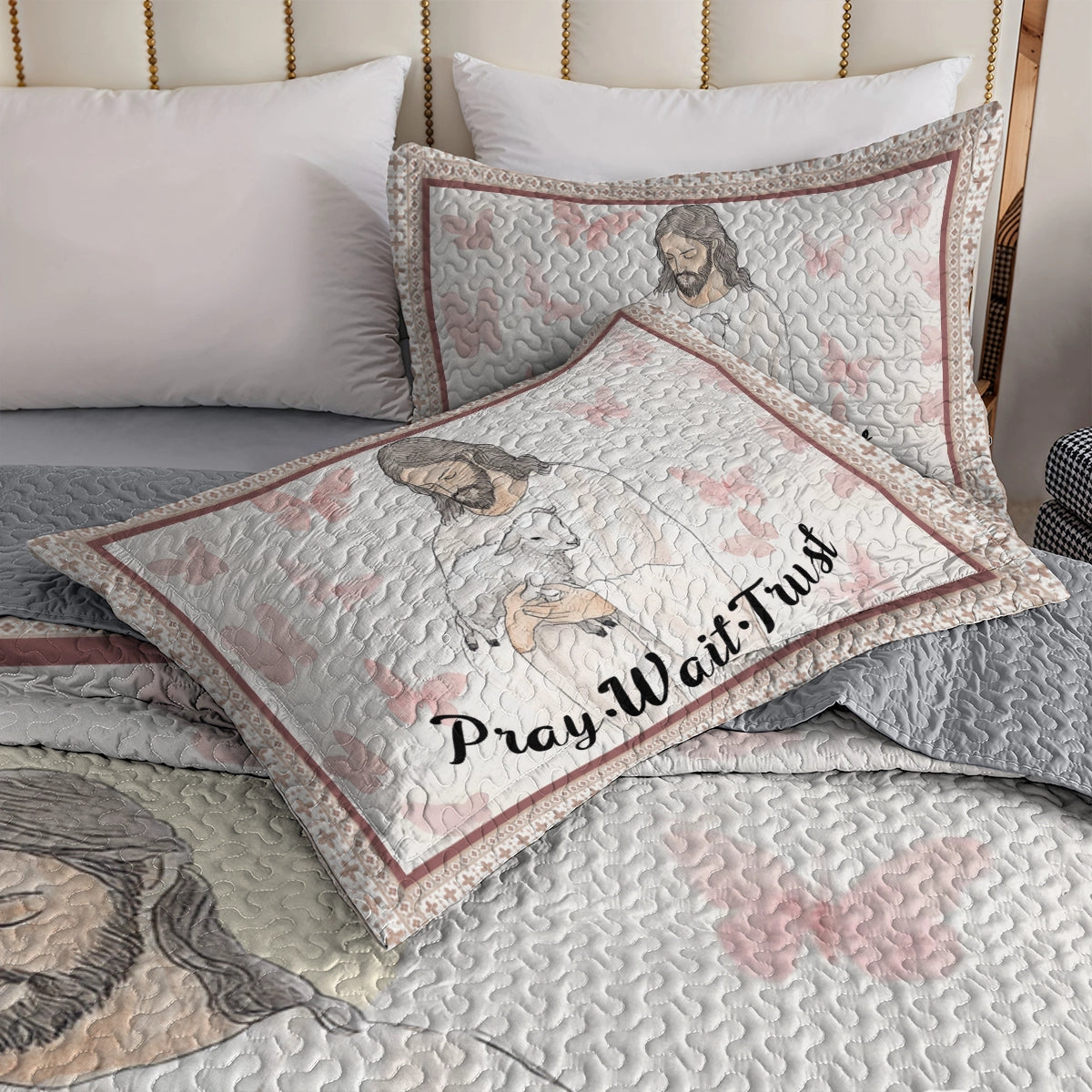 Shineful All Season Quilt 3-Piece Set - In God's Hands
