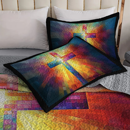 Shineful All Season Quilt 3-Piece Set - God's Light Shining Through