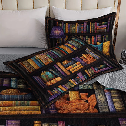 Shineful All Season Quilt 3-Piece Set - Reading Lover's Paradise