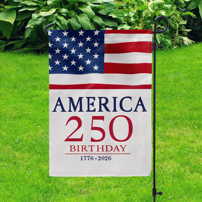 Shineful Bundle Garage and Garden Flag - America 250th Anniversary