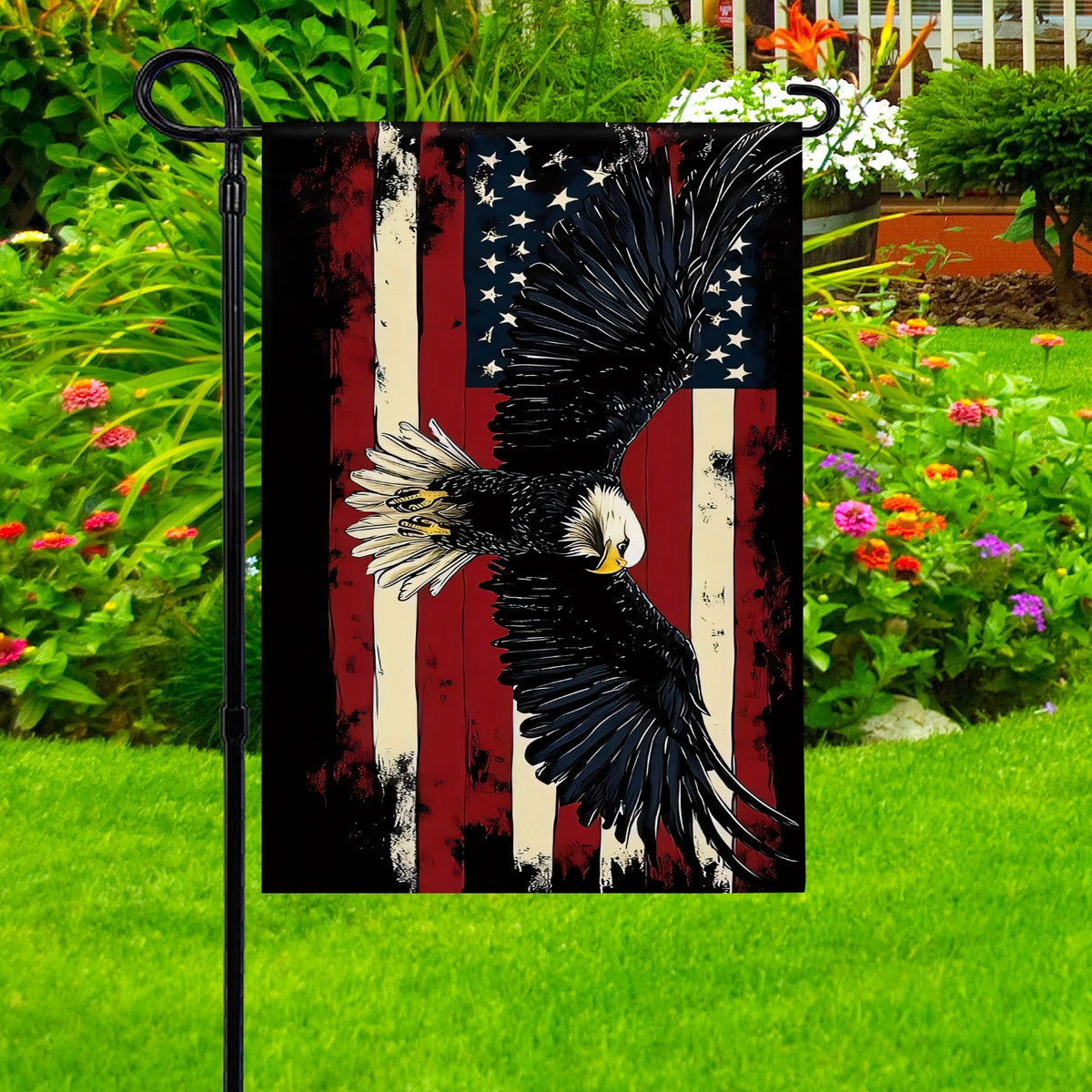 Shineful Bundle Garage and Garden Flag - Still Flying Free