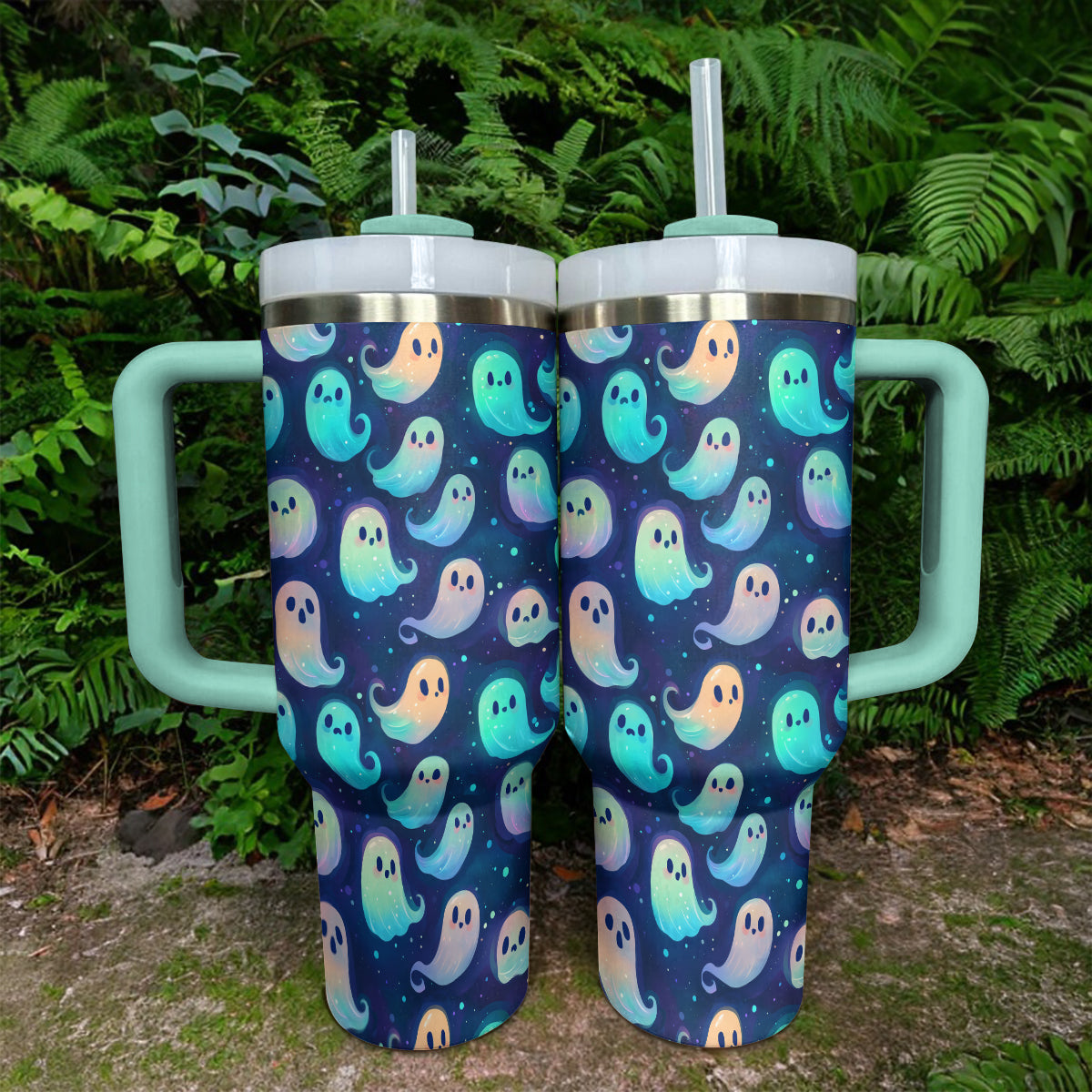 Shineful Tumbler Glowing Ghosts