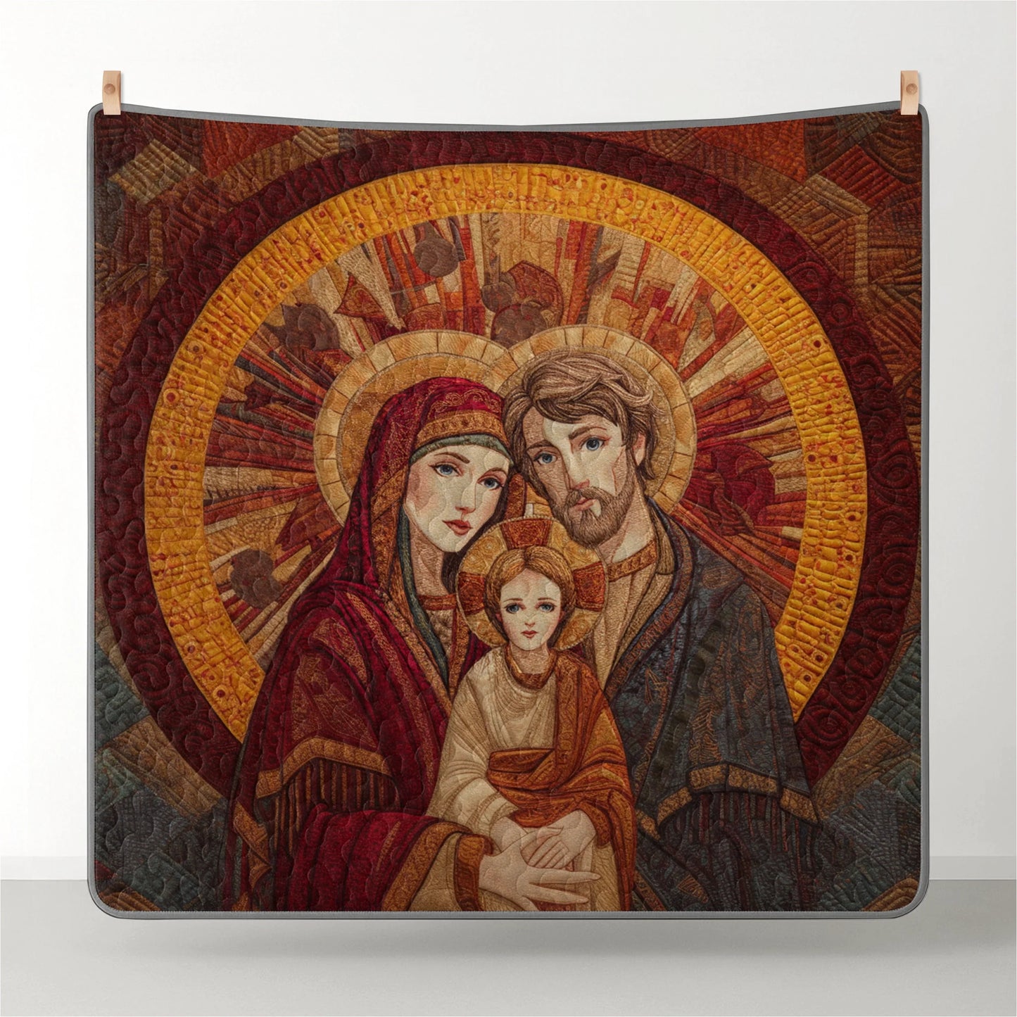 Shineful Quilt 3-Piece Set Icon of Sacred Light